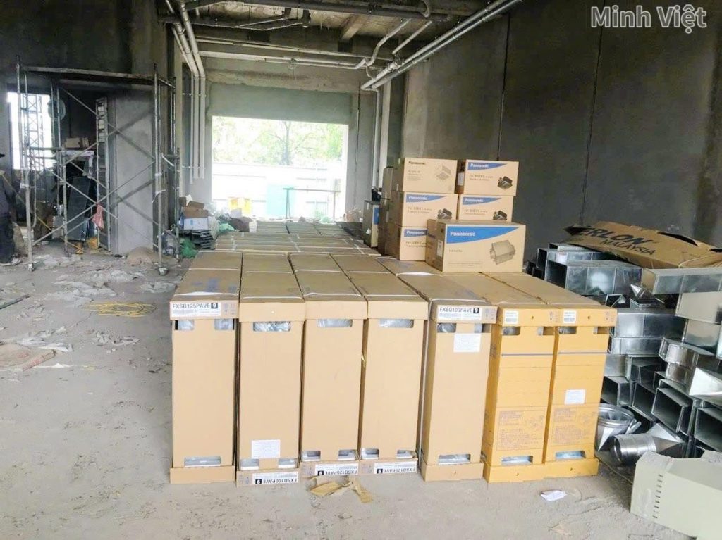 Biệt thự Ciputra – Daikin VRV-H, cửa gió AMIV – Minh Việt thi công