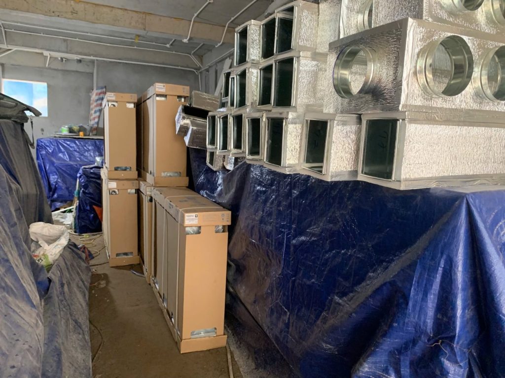 Nhà phố Kim Mã – Daikin VRV S, thông gió thu hồi nhiệt – Minh Việt thi công