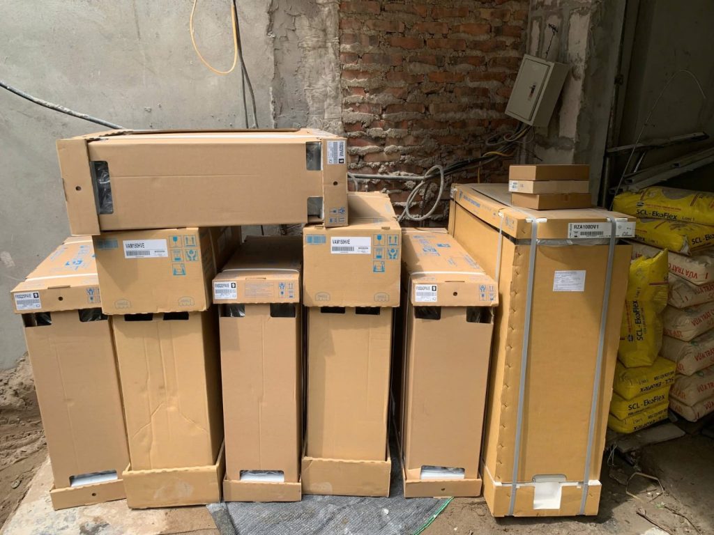 Nhà phố Kim Mã – Daikin VRV S, thông gió thu hồi nhiệt – Minh Việt thi công