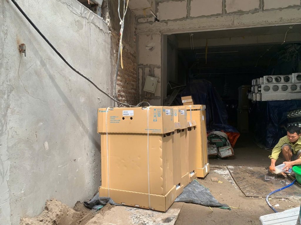 Nhà phố Kim Mã – Daikin VRV S, thông gió thu hồi nhiệt – Minh Việt thi công